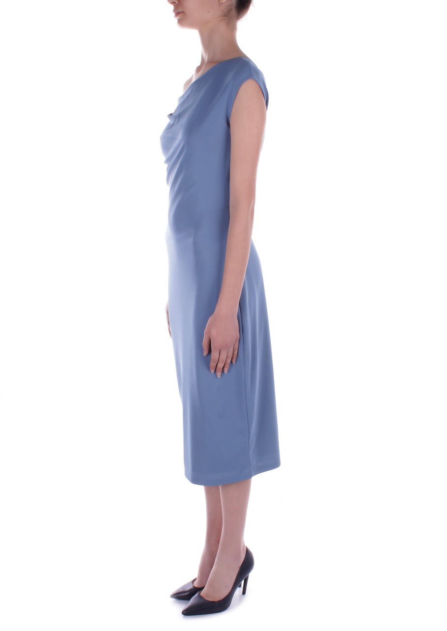 Ralph Lauren Dresses Clear Blue Blauw