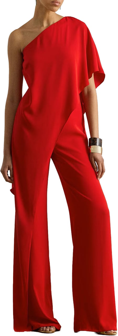 Ralph Lauren Trousers Beige Rood
