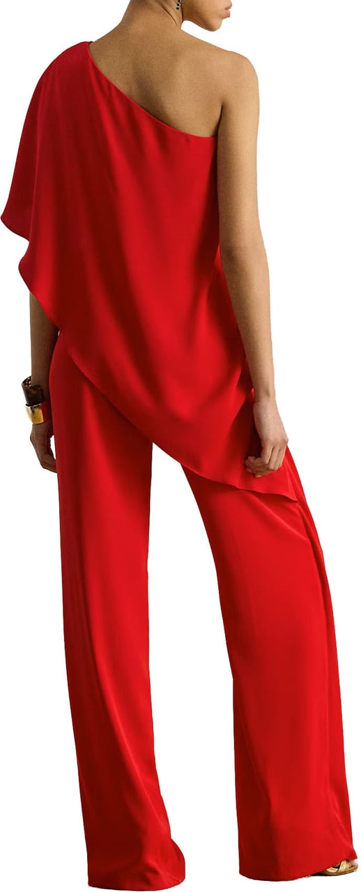 Ralph Lauren Trousers Beige Rood