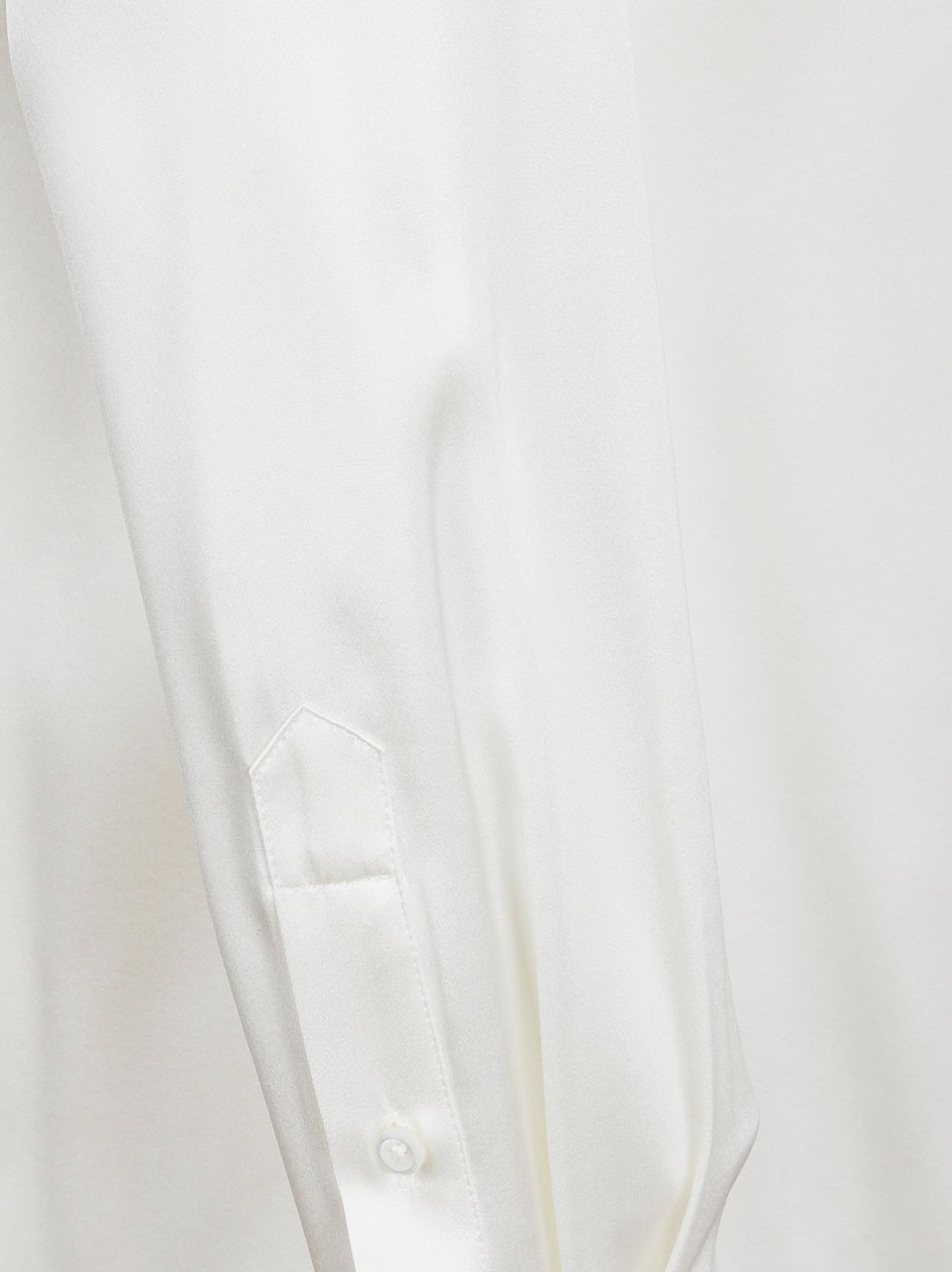 RALPH LAUREN STRETCH SILK SHIRT Wit