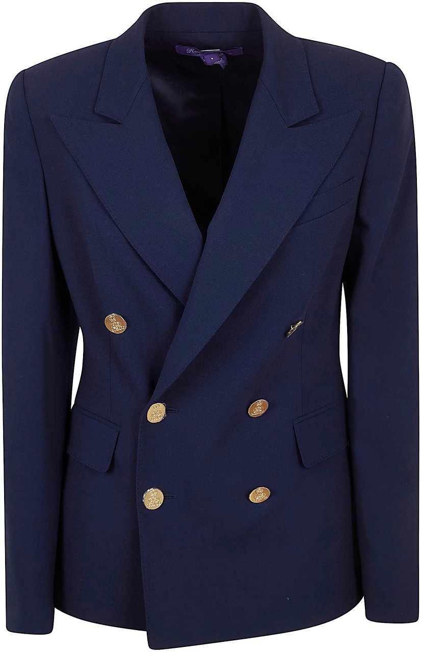 RALPH LAUREN CAMDEN-LINED-JACKET Lichtblauw