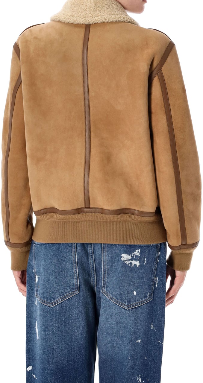 Ralph Lauren Morrison Shearling Honey Cream Beige