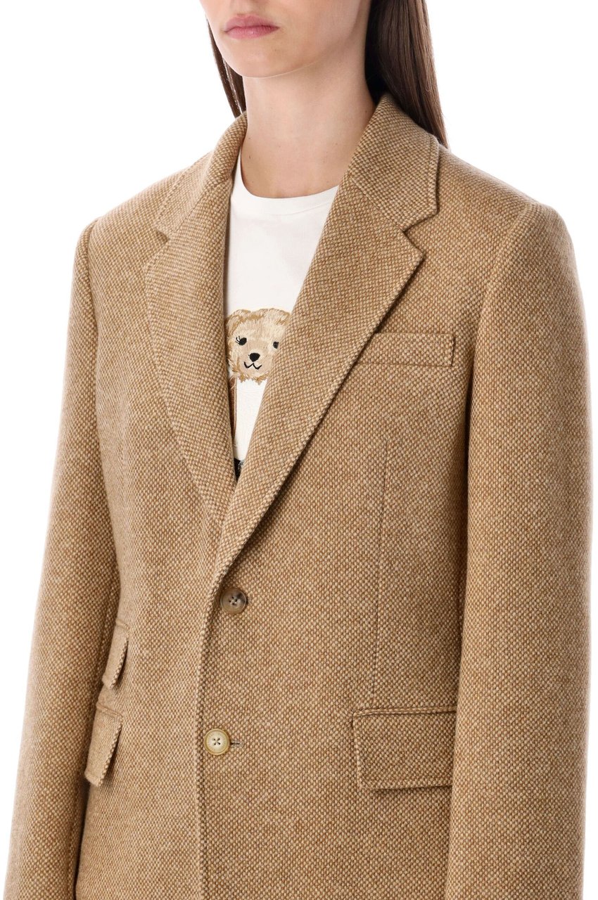 Ralph Lauren Eli Blazer Camel Cognac Bruin