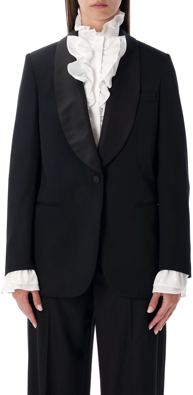 Ralph Lauren Sutton Smoking Blazer Nero Zwart