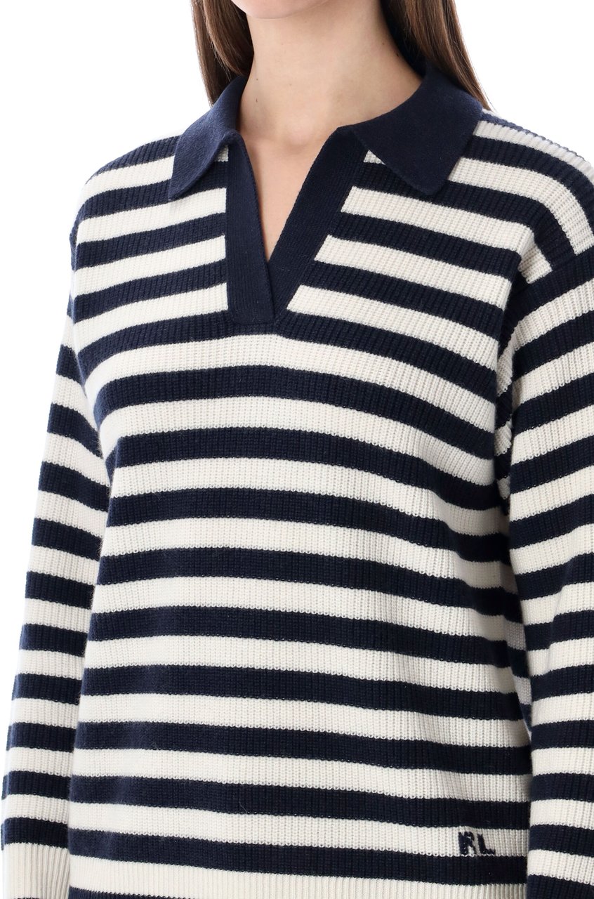 Ralph Lauren Striped Marinier Knit Icon Navy Cream Navy