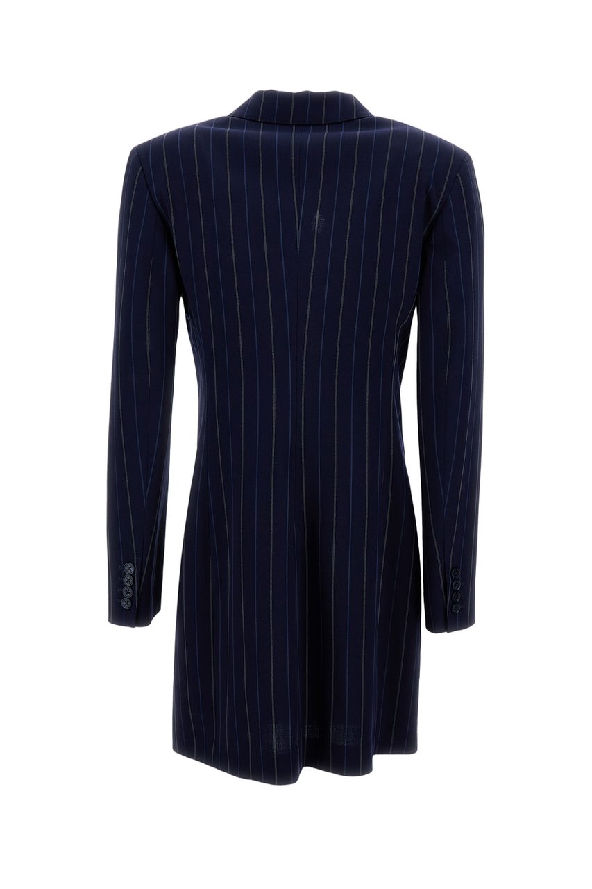 Ralph Lauren Camden-Long Sleeve Day Dress Blauw