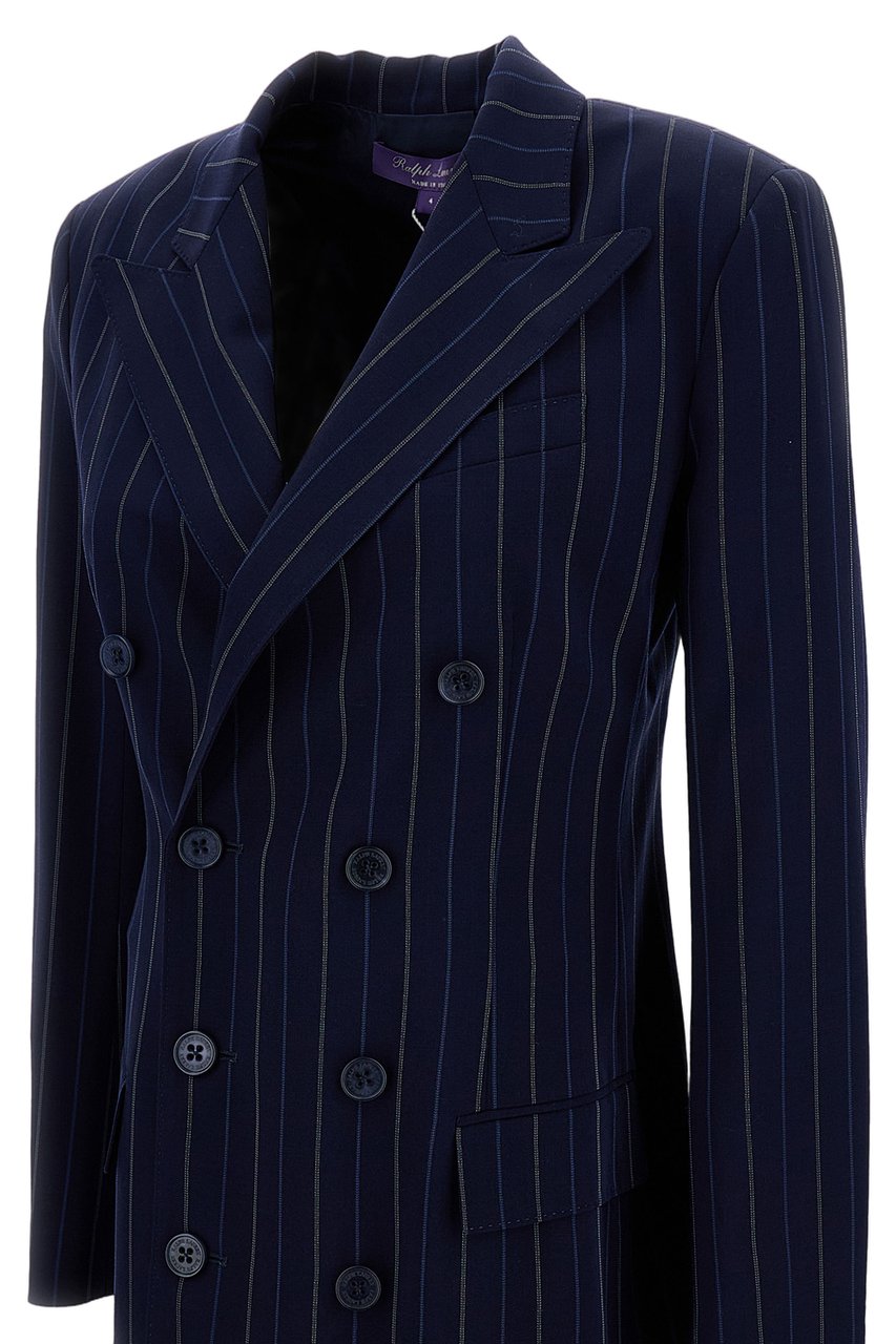 Ralph Lauren Camden-Long Sleeve Day Dress Blauw