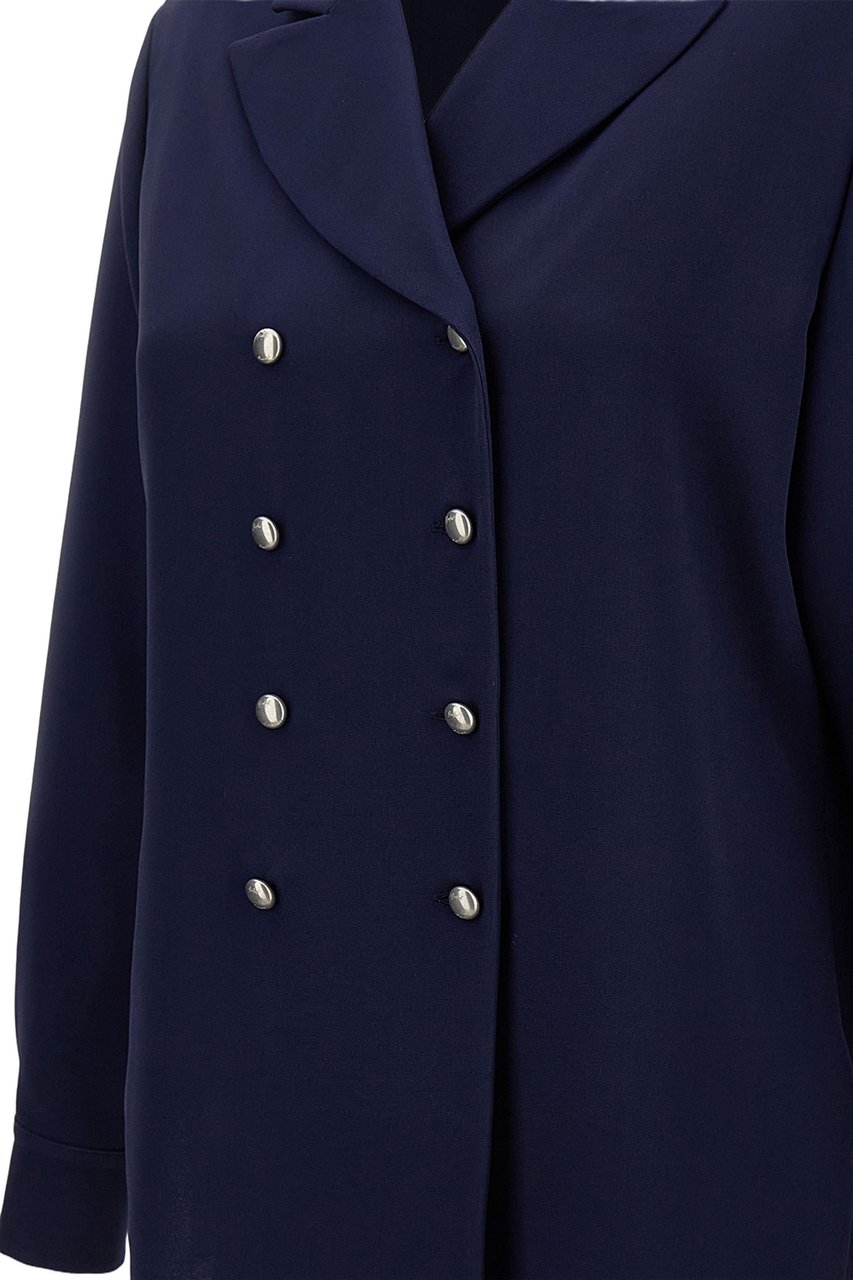 Ralph Lauren Long Sleeve-Button Front Shirt Blauw