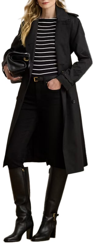 Ralph Lauren Coats Black Zwart