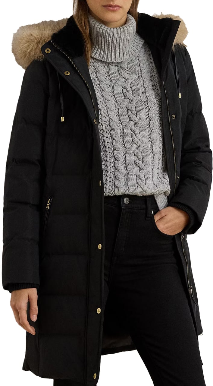 Ralph Lauren Coats Black Zwart