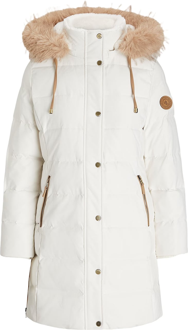 Ralph Lauren Insulated Coat With High Collar Wit
