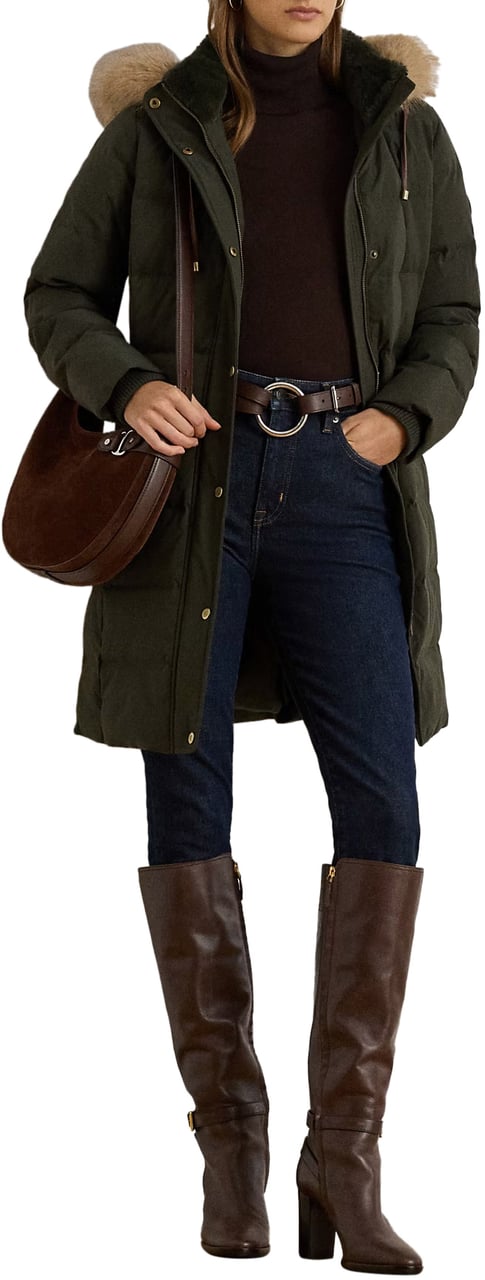Ralph Lauren Coats Litchfield Loden Groen