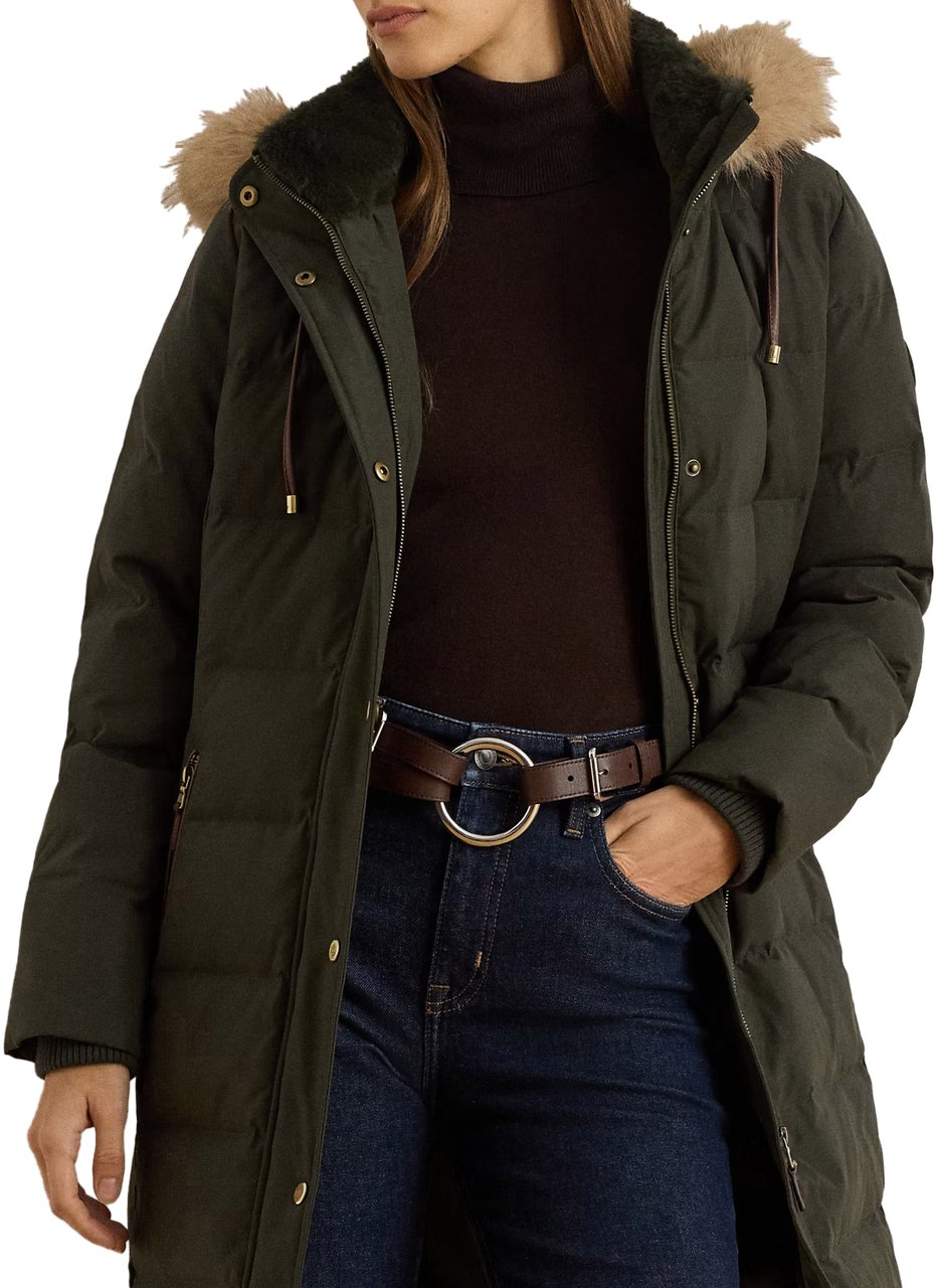 Ralph Lauren Coats Litchfield Loden Groen