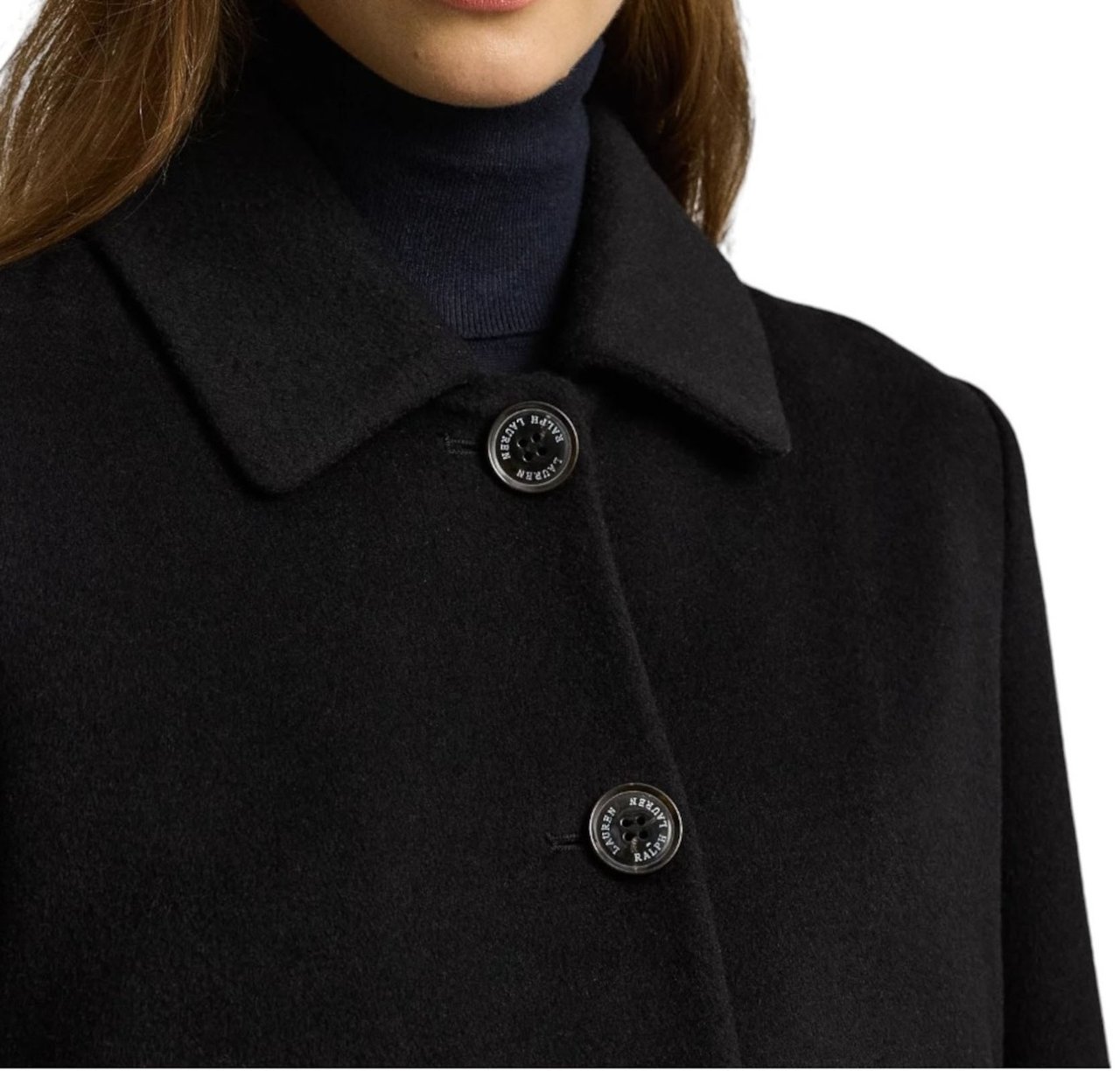 Ralph Lauren Coats Black Zwart