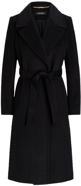 Ralph Lauren Coats Black Zwart