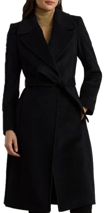Ralph Lauren Coats Black Zwart