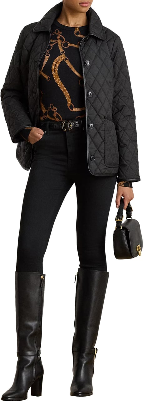 Ralph Lauren Coats Black Zwart