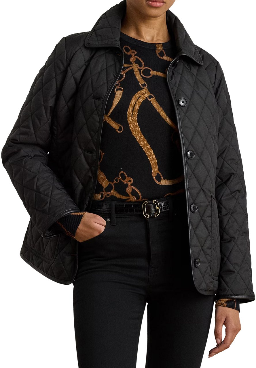 Ralph Lauren Coats Black Zwart