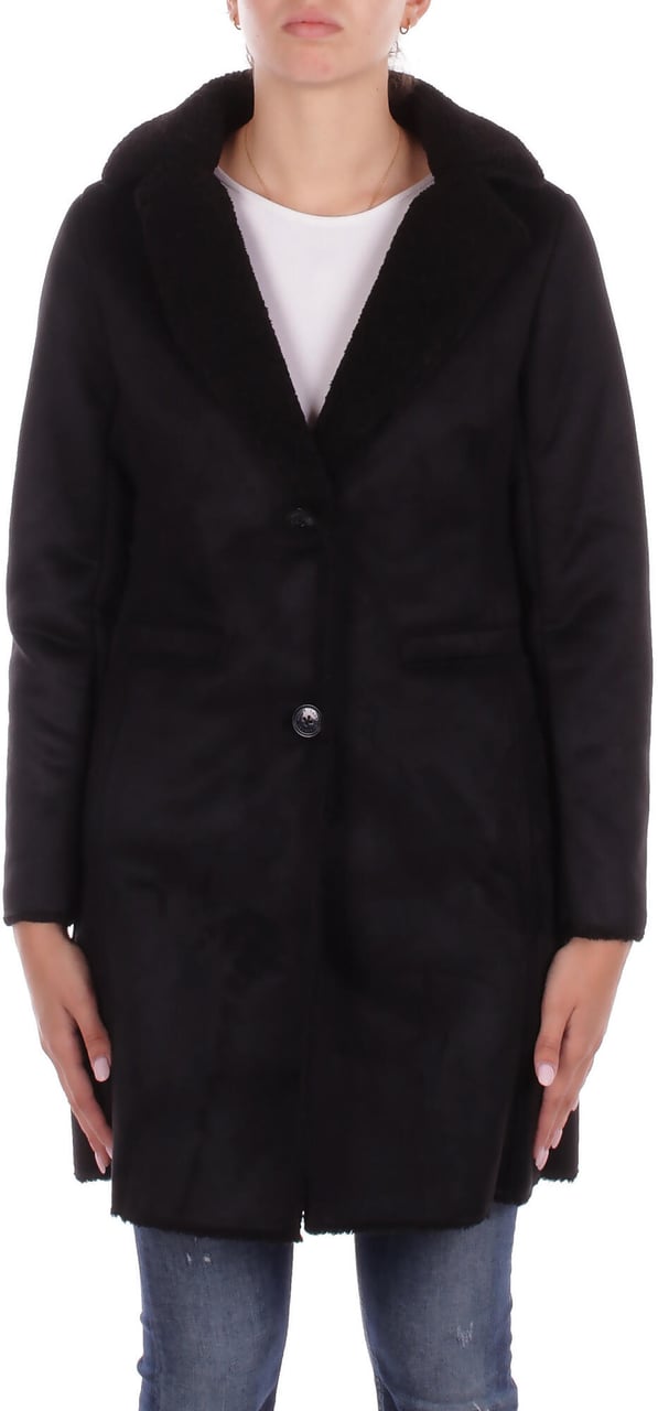 Ralph Lauren Coats Black Zwart
