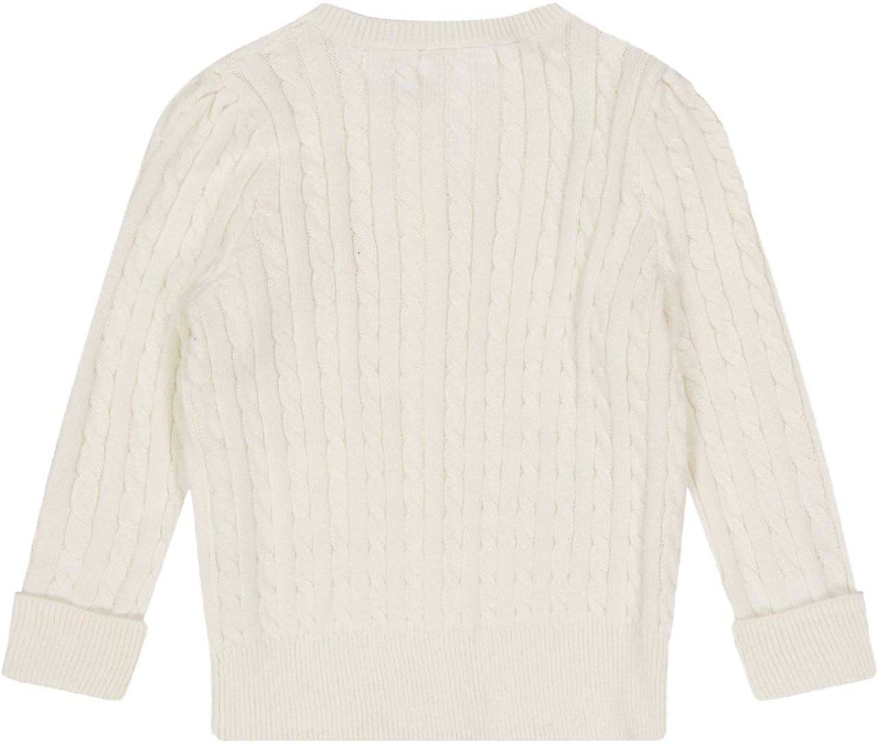 Ralph Lauren Ralph Lauren Baby Meisjes Vest In Off White Wit