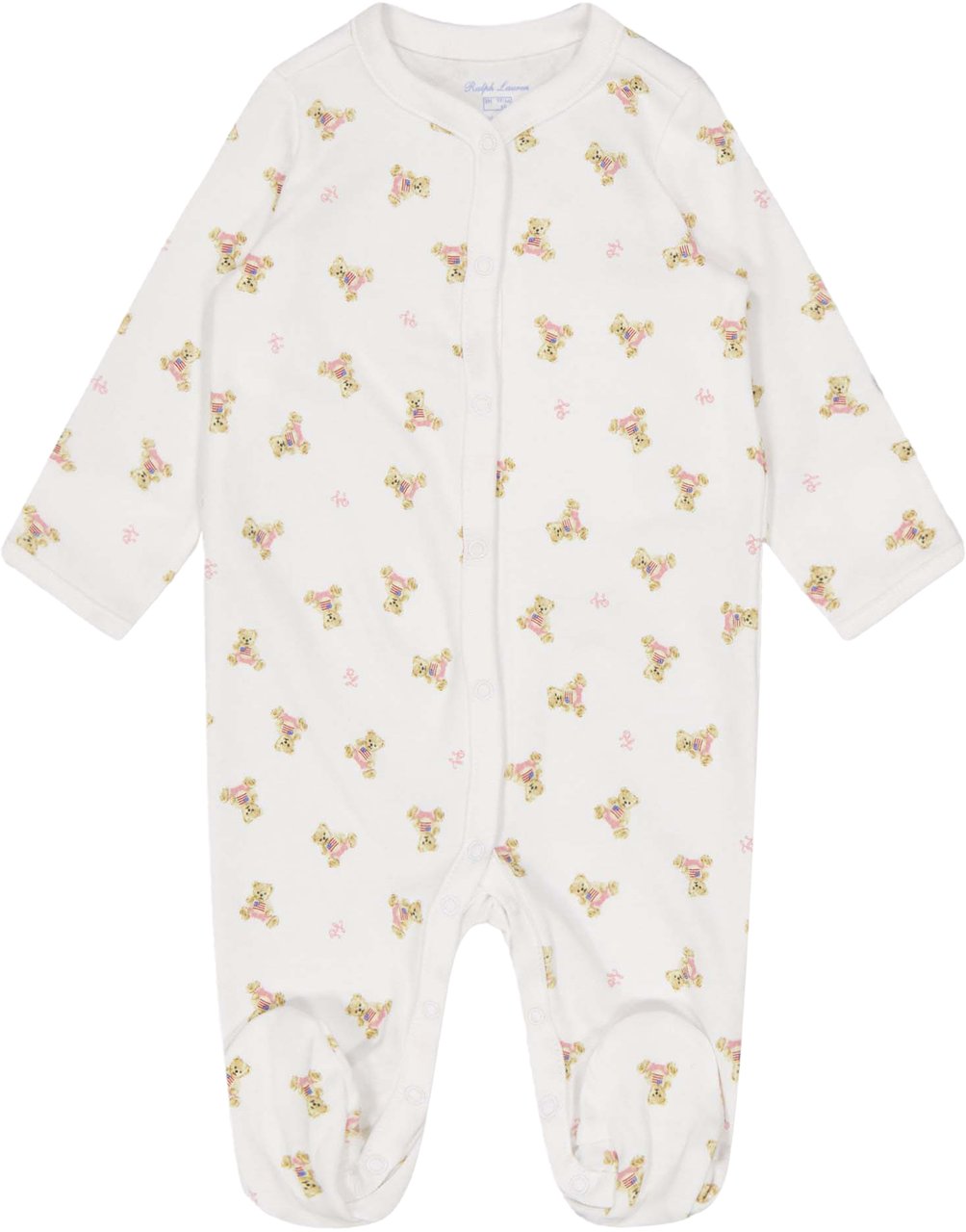 Ralph Lauren Ralph Lauren Baby Meisjes Boxpakje In Wit Wit