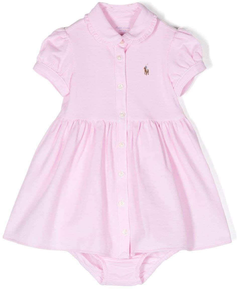 Ralph Lauren solid oxford dressed knit pink Roze