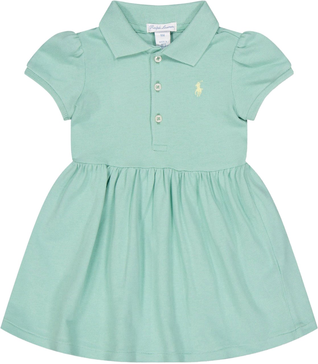 Ralph Lauren Ralph Lauren Baby Meisjes Jurk In Licht Groen Groen