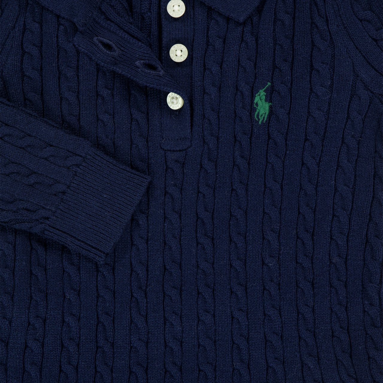 Ralph Lauren Ralph Lauren Baby Meisjes Jurk In Navy Blauw