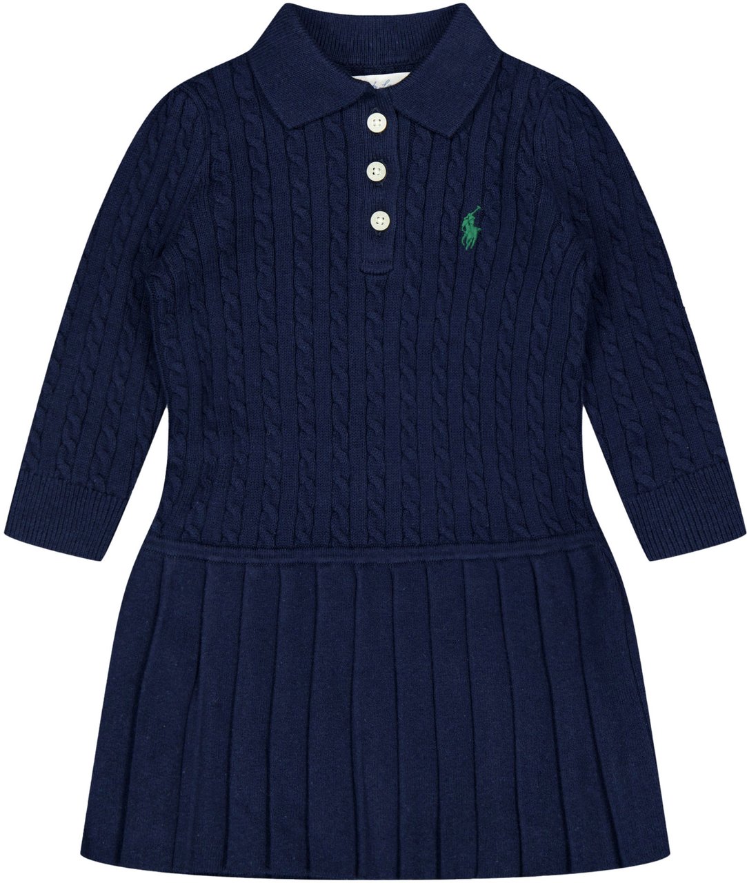 Ralph Lauren Ralph Lauren Baby Meisjes Jurk In Navy Blauw