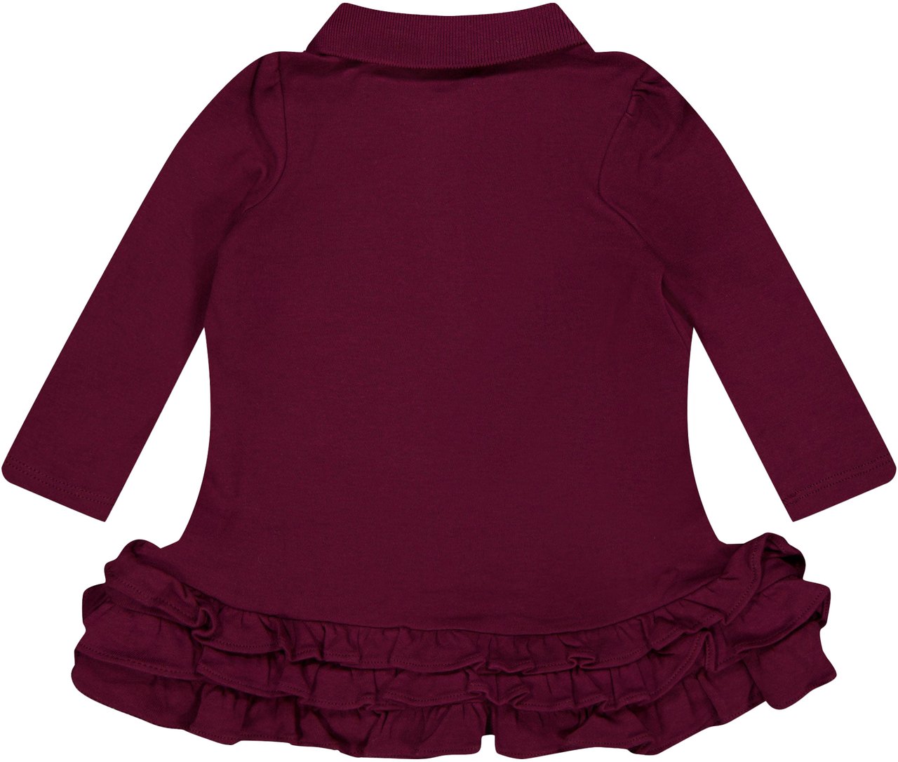 Ralph Lauren Ralph Lauren Baby Meisjes Jurk In Bordeaux Rood