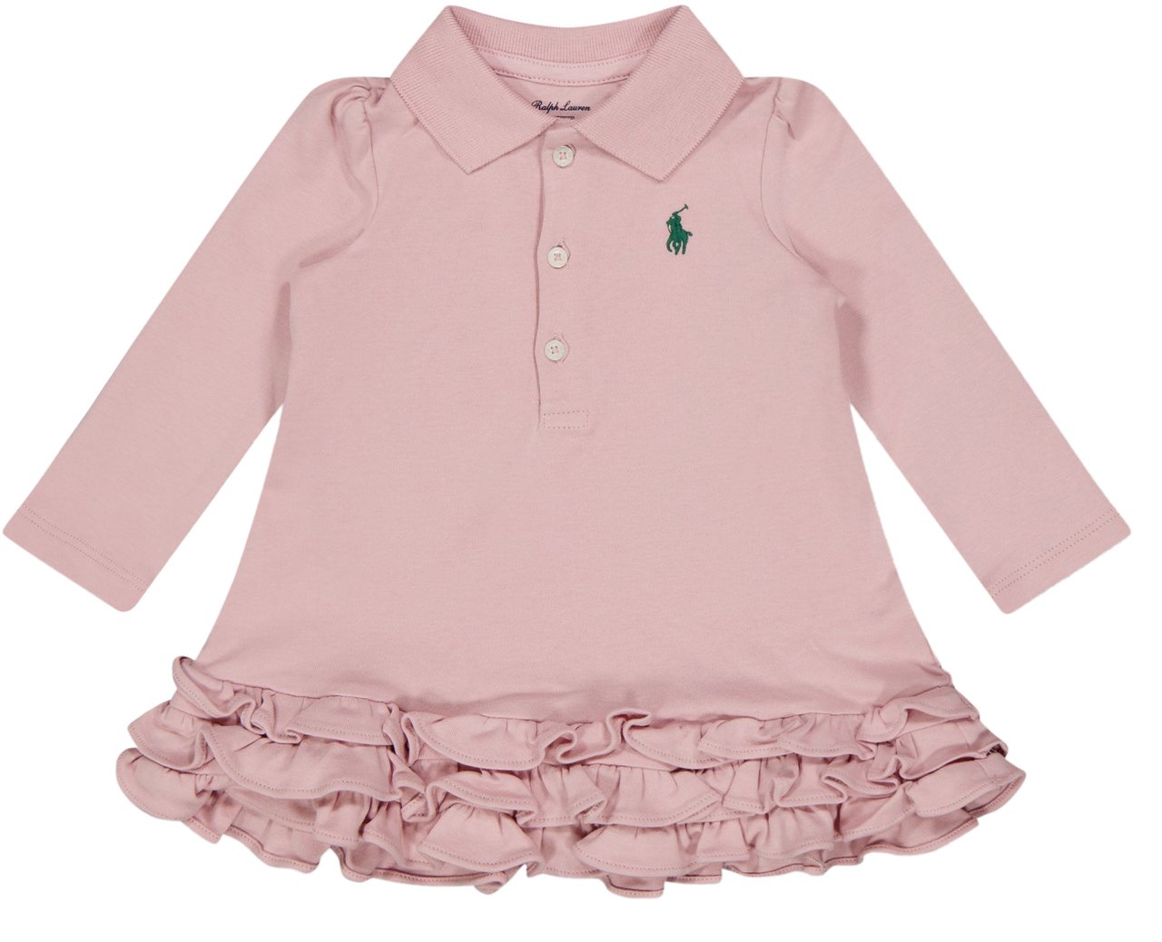 Ralph Lauren Ralph Lauren Baby Meisjes Jurk In Roze Roze
