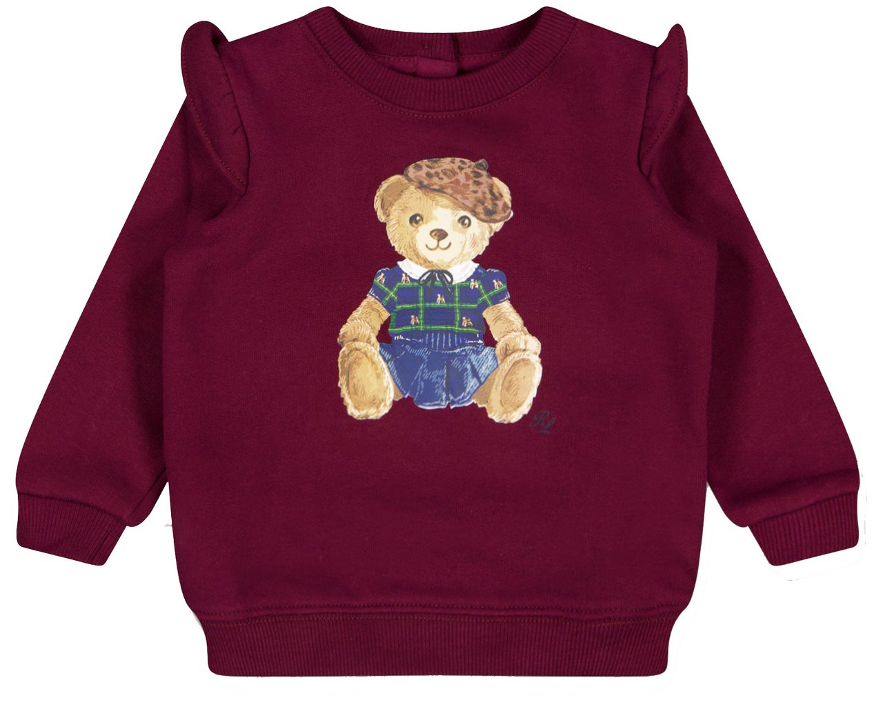 Ralph Lauren Ralph Lauren Baby Meisjes Trui In Bordeaux Rood