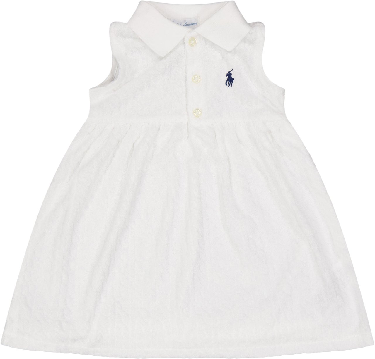 Ralph Lauren Ralph Lauren Baby Meisjes Jurk In Wit Wit