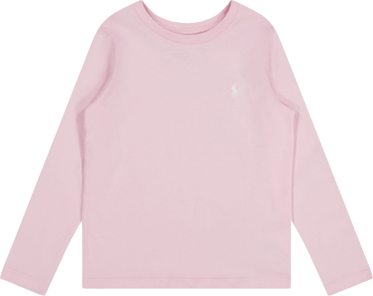 Ralph Lauren Kinder Meisjes T-Shirt In Licht Roze Roze