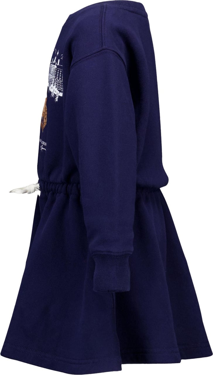 Ralph Lauren Ralph Lauren Kinder Meisjes Jurk In Navy Blauw