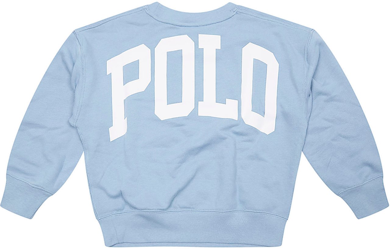 RALPH LAUREN KIDS KNIT-SWEATSHIRT Lichtblauw
