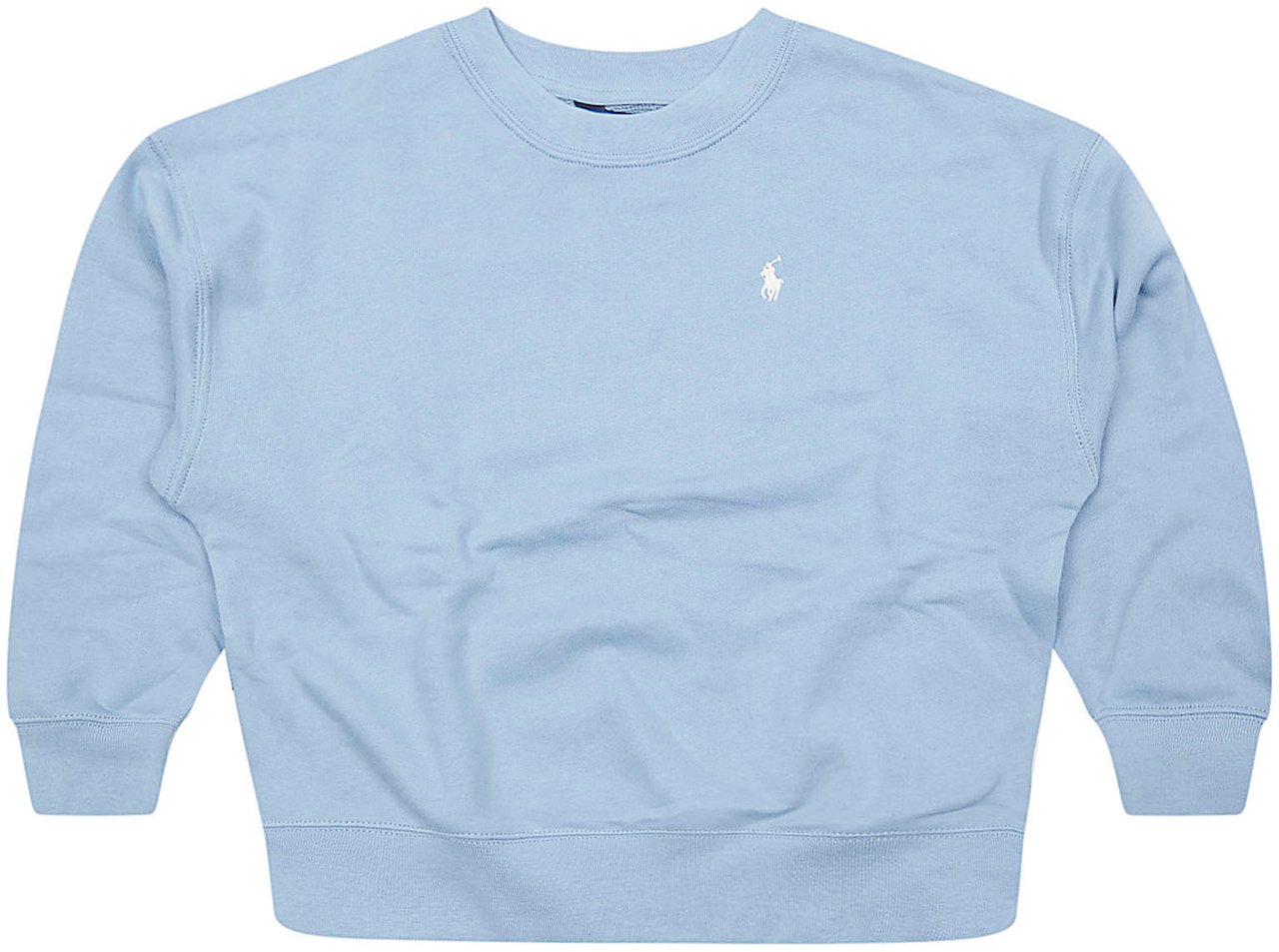 RALPH LAUREN KIDS KNIT-SWEATSHIRT Lichtblauw