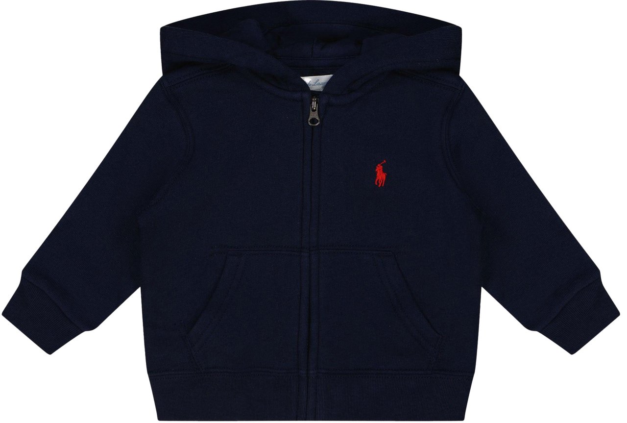 Ralph Lauren Ralph Lauren Baby Jongens Vest In Navy Blauw