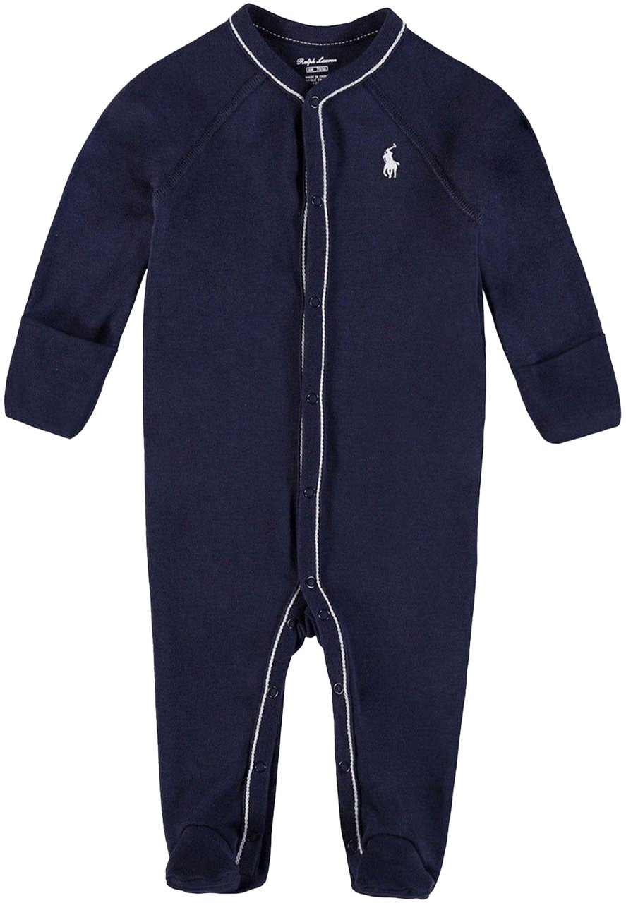 Ralph Lauren Ralph Lauren Baby Jongens Boxpakje In Navy Blauw