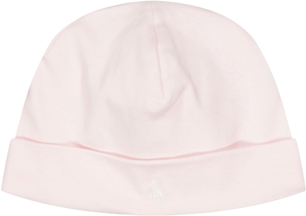 Ralph Lauren Ralph Lauren Baby Unisex Muts In Licht Roze Roze