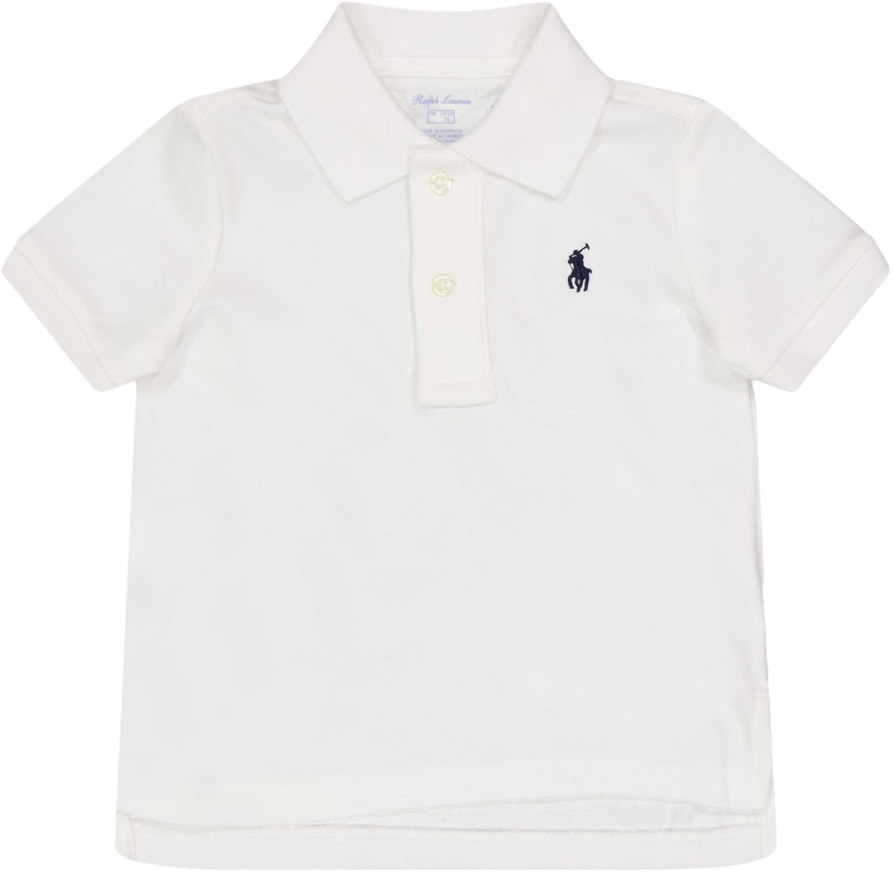 Ralph Lauren Ralph Lauren Baby Jongens Polo In Wit Wit