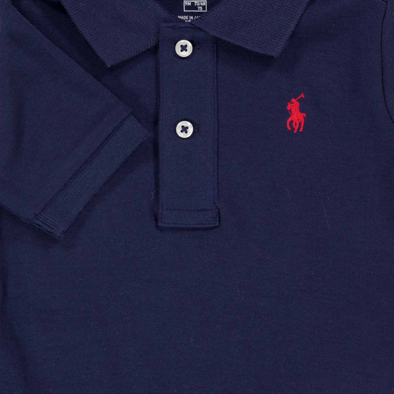 Ralph Lauren Ralph Lauren Baby Jongens Polo In Navy Blauw
