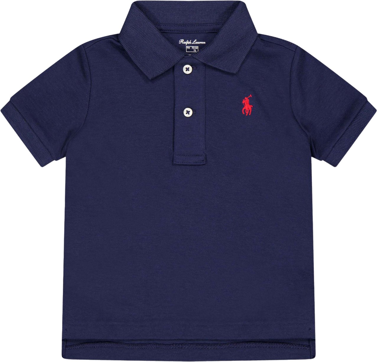 Ralph Lauren Ralph Lauren Baby Jongens Polo In Navy Blauw