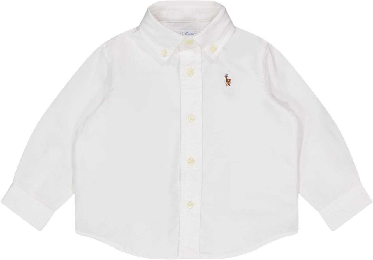 Ralph Lauren Ralph Lauren Baby Jongens Blouse In Wit Wit