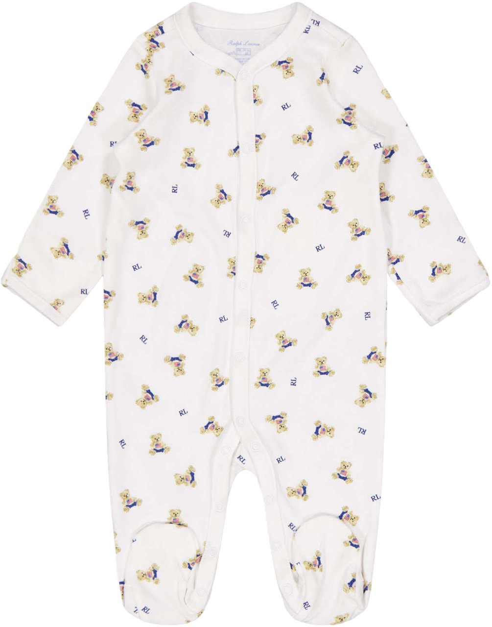 Ralph Lauren Ralph Lauren Baby Jongens Boxpakje In Wit Wit