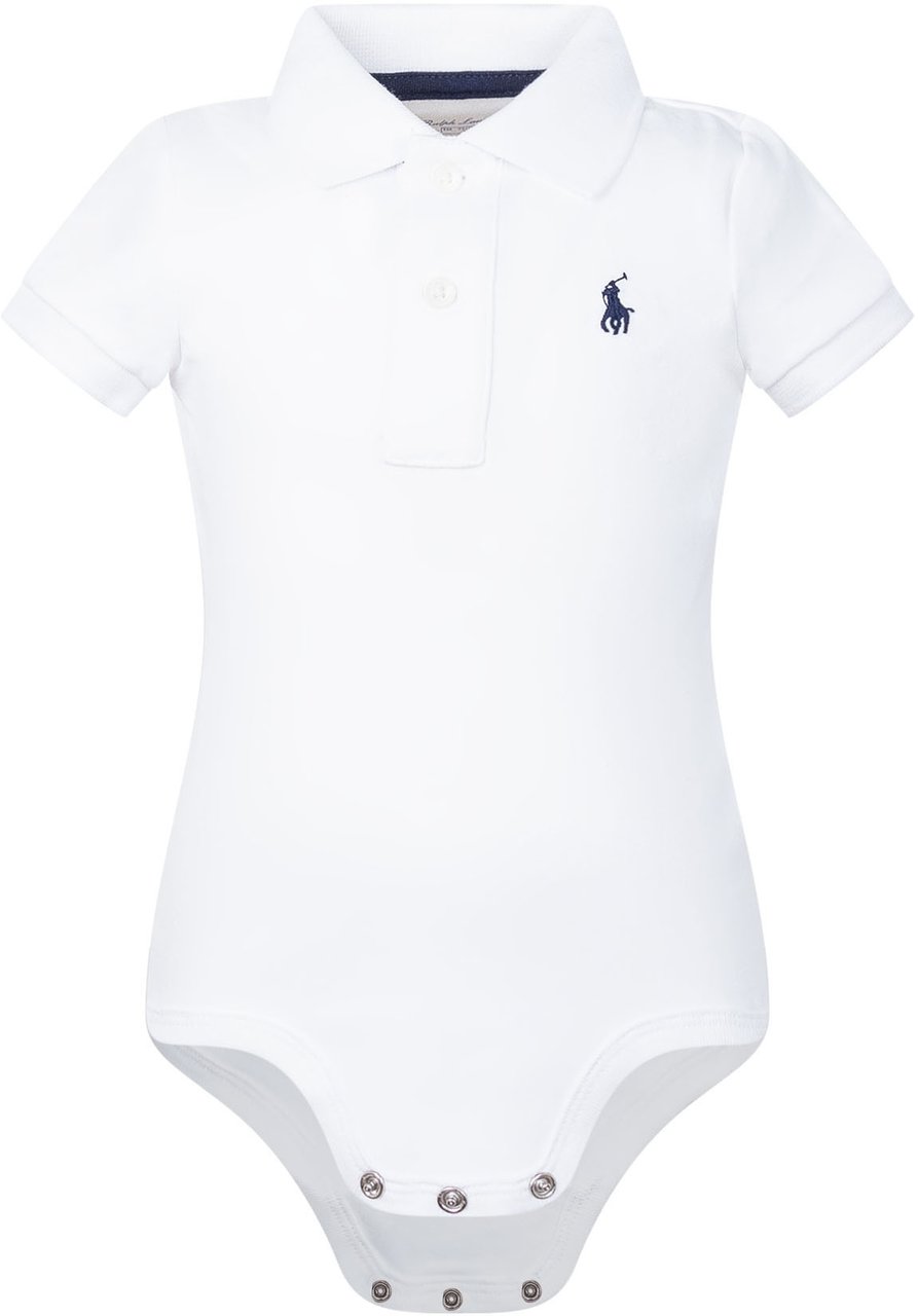 Ralph Lauren Body Polo a Maniche Corte Wit