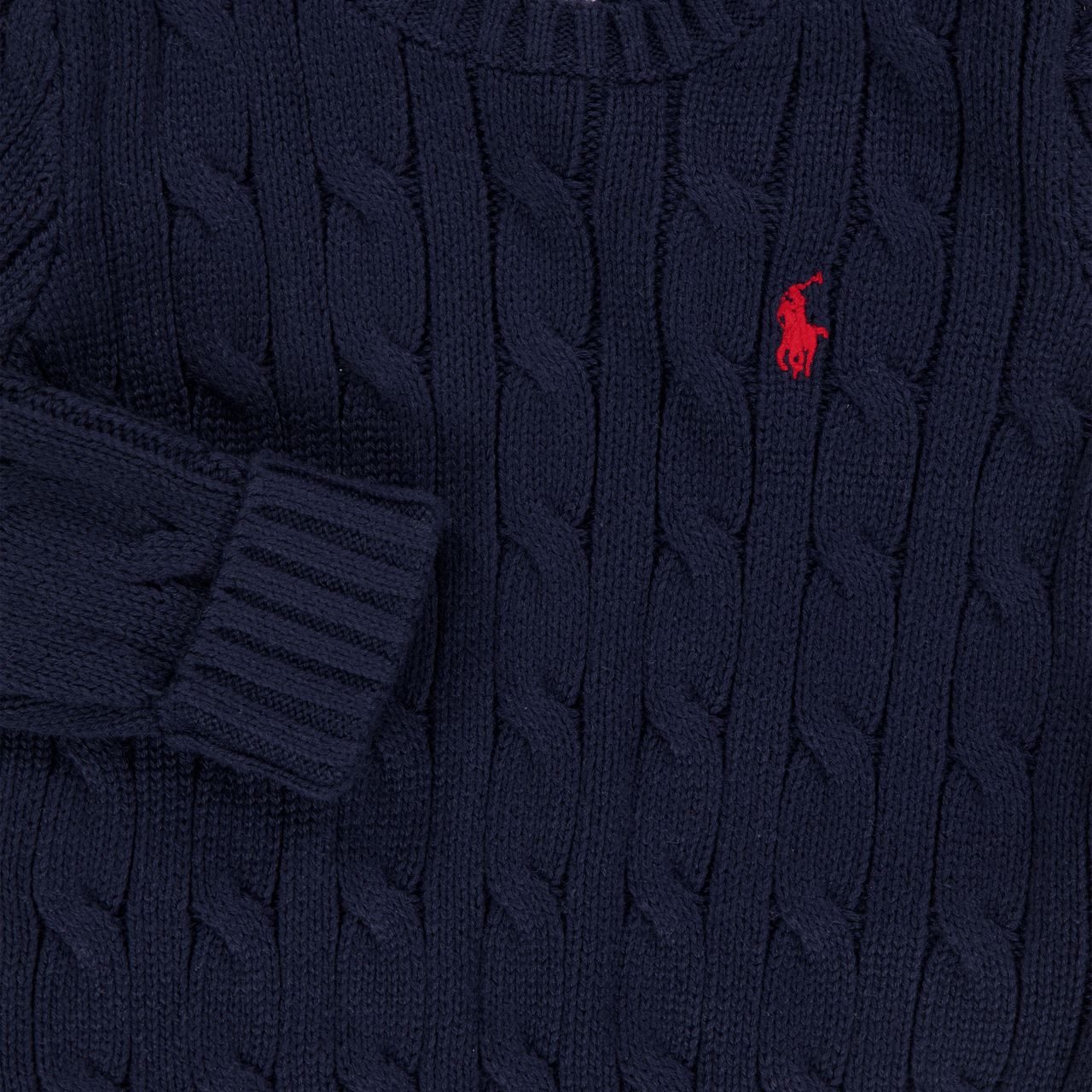 Ralph Lauren Ralph Lauren Baby Jongens Trui In Navy Blauw