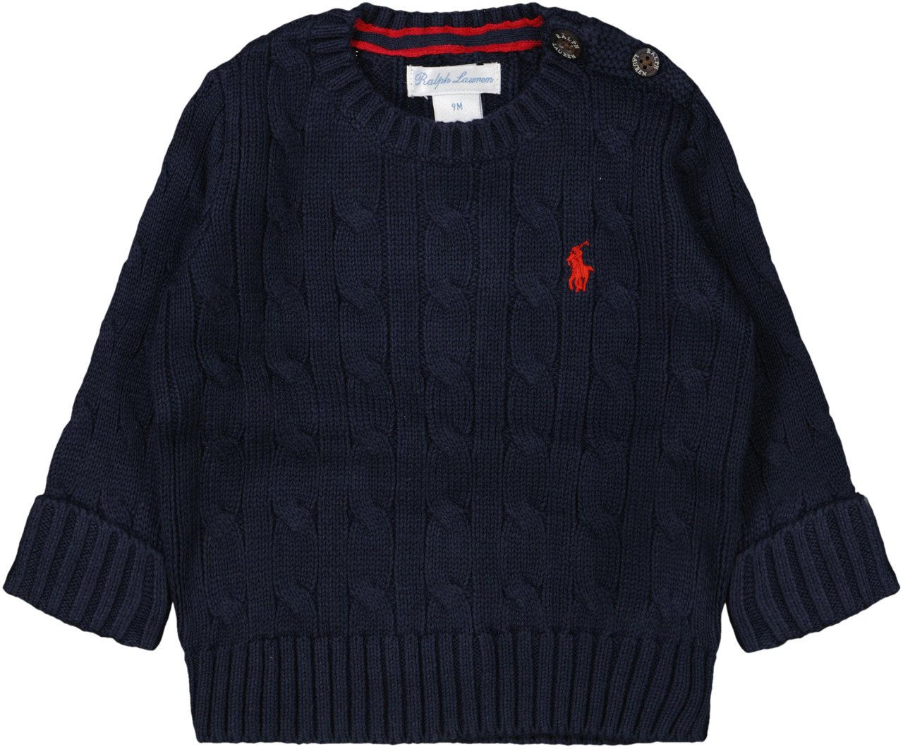 Ralph Lauren Ralph Lauren Baby Jongens Trui In Navy Blauw