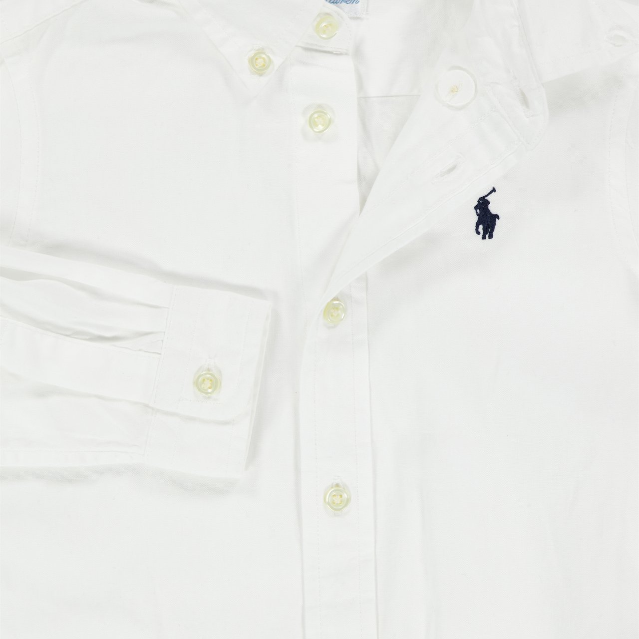 Ralph Lauren Ralph Lauren Baby Jongens Blouse In Wit Wit