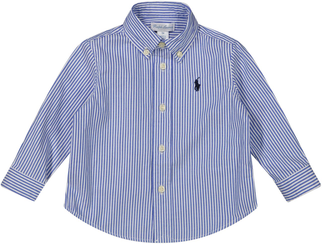 Ralph Lauren Ralph Lauren Baby Jongens Blouse In Licht Blauw Blauw